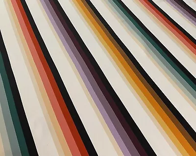 Missoni Sunset  Balbianello  Italian Cotton Sateen Prism Stripes Fabric • $225.60