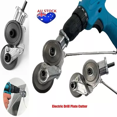 Electric Drill Plate Cutter Sheet Metal Nibbler Precise Cutting For Milwaukee • $17.99