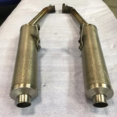 Ducati ST2 ST3 ST4 Exhaust Muffler Silencer Left Right Set OEM 99-03 • $149.99