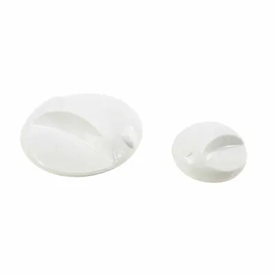 Replacement Knob Pack For Galaxy Aqua 1000 / 2000 / 3000 Shower SG08089 White • £7.45