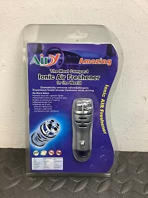 In-Car Ionic Fresh Air Purifier Ionizer Smell Remove Air Cleaning Oxygen Bar • £10