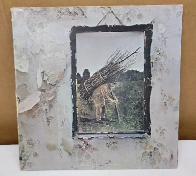 Vintage 1971  Led Zeppelin IV  LP - Atlantic Records (SD-7208) [Pecko Duck] EX+ • $85