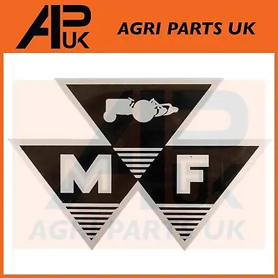 Large Nose Cone Bonnet Decal Sticker For Massey Ferguson 135 148 165 175 Tractor • £5.95