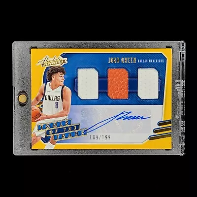 $1188 • Buy Numbered #/199 Josh Green RC 2020-21 Absolute Memorabilia Tools Of The Trade RPA