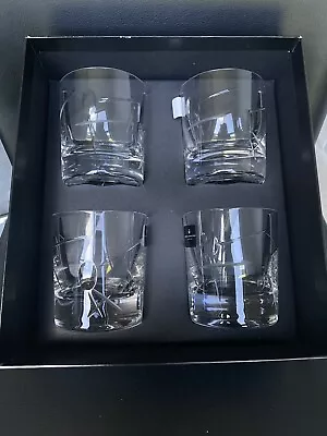 Royal Doulton Crystal Ciluna Lunar Of Tumbler 300ml Set Of 4 Brand New • $200