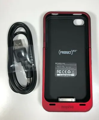 Mophie Juice Pack Air (1148_JPA-IP4-P-RED) For Iphone 4 & 4s • $14.99