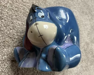 Disney Store Mug Highly Collectable Winnie The Pooh Eeyore Large 3D Blue Unused • £19.95