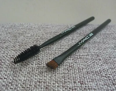 Set Of 2 MAC Brow Brush Set 204SE Brow Lash & 266SE Small Angle Brand New! • $24.99