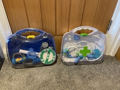 £1 • Buy Childrens Role Play Doctor Nurses Toy Medical Set Kit Gift Police Torch Handcuff