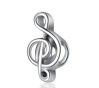 Music Note Bracelet Charm Silver Charm Musical Note • £3.99