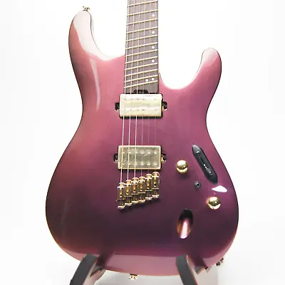 Ibanez SML721 Multi-scale Electric Guitar - Rose Gold Chameleon • $999.99