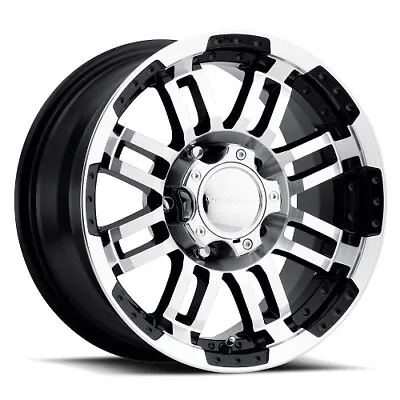 15x7.5 Vision Off-Road 375 Warrior Black Machined Wheels 5x4.5 (-12mm) Set Of 4 • $442.24