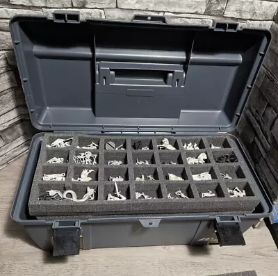 Large Vintage Dungeons & Dragons Miniatures Lot W/Case Undead Army Skeleton ETC • $269.95