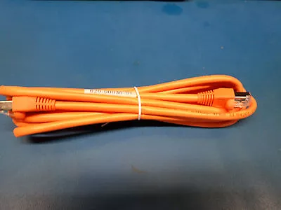 Cat 6 10ft Shielded (STP) Snagless Boot Network Crossover Cable Orange-PVC • $1.29