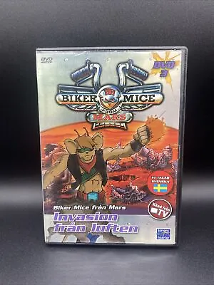 Biker Mice From Mars SWEDISH Edition PAL EEGION 2 DVD 3 2006 • $13.99