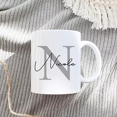 Personalised Name Mug Coffee Cup Birthday Gifts For Her Him Friends Colleague • £8.99