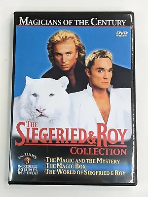 Siegfried & Roy Collection Magicians Of The Century 3 Volumes 2 DVD Set Illusion • $17.99