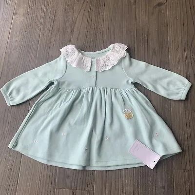 Mothercare Mint Green Baby Girl Dress BNWT 1-3months • £5