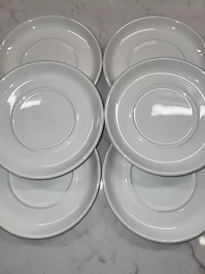 Set Of 6 Stonehenge Midwinter CREATION Wedgwood England 6 1/4  Saucers Only MINT • $22.99