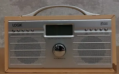 £19.99 • Buy Logik Wooden Kitchen DAB Radio With FM PLL (L55DAB10) **Parts Only - No Power**