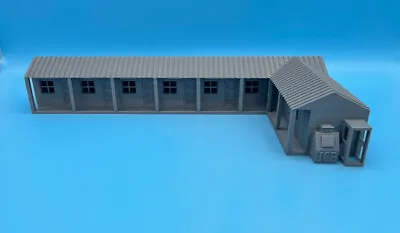L Shape  Bates Style  Small Town Or City MOTEL - S Scale 1:64 - 3D Made In USA • $163.80