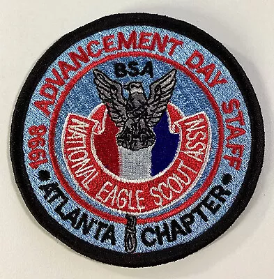 BSA BOY SCOUTS OF AMERICA Patch Vtg 1998 Georgia Atlanta Eagle Scout Day • $20.37
