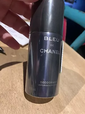 Bleu De CHANEL Deodorant Spray “ Not Stick”  100ml New And Sealed Duty Free • $111.75