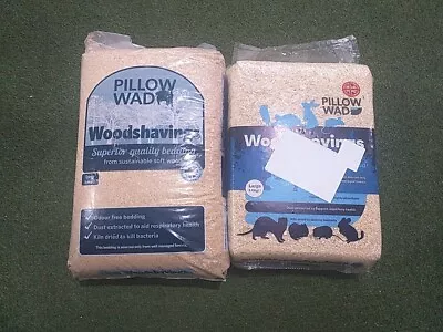Pillow Wad Superior Quality Bedding Odour Free Dust Extract Woodshavings 2x3.6kg • £4