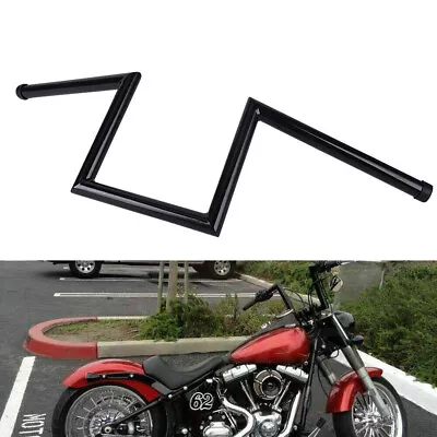 8  Rise 1  Drag Z-Bar Bars Handlebar For Harley Sportster XL 883 1200 Iron 48 72 • $80.79