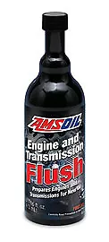 AMSOIL FLUSH Engine & Transmission Flush  [  FLSHCN-EA ] 16oz SUPERIOR CLEAN!!! • $23.88