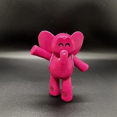 Pocoyo Pink Elephant Figurine Plastic Small Kids Toy • $19.99