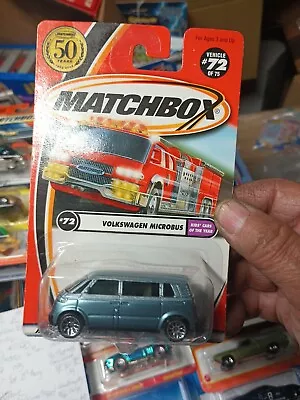 Matchbox Volkswagen Microbus #72 Kids Cars Of The Year 50th Anniversary • $0.99