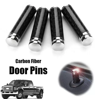 4x Universal Car Interior Door Lock Knobs Handle Pull Pin Trim Vehicle Truck • $12.98