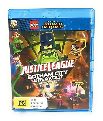 $9.60 • Buy Lego Justice League Gotham City Breakout (Blu Ray, 2016) Animation Region B