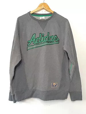 Vintage Adidas Crewneck Sweatshirt Jumper Xl Extra Large Embroidered 90s Y2k • $28