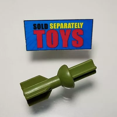 $3.19 • Buy GI Joe Bivouac Green MORTAR SHELL PART Rocket Bomb Missile Playset Vtg 1984