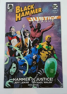 BLACK HAMMER - JUSTICE LEAGUE - Hammer Of Justice Issue #1 DC Dark Horse • £2.95