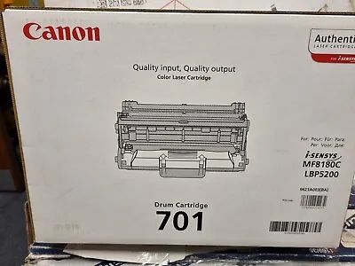 Genuine Canon 701 Drum Laser Black LBP-5200 MF8180C Sealed  • £74.99