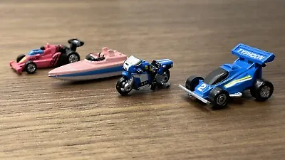 Lot Of 4 Vintage Micro Machines Bike Boat Indy • $17.99