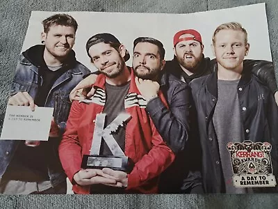 A Day To Remember / Lounge Kittens / Cane Hill Full Page Double Sided Poster • $4.16