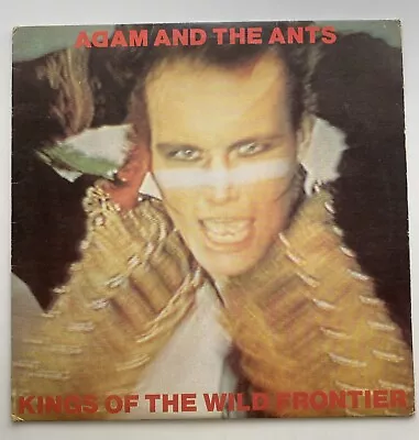 Adam And The Ants 1980 Kings Old The Wild Frontier Vinyl Album & Lyrics Punk Pop • £6