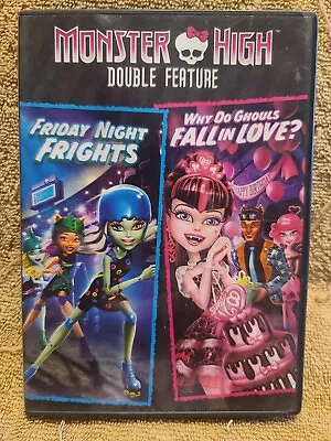 SHELF00M DVD Tested~ Monster High- Double Feature-Friday Night Frights- Why Do G • $7.49