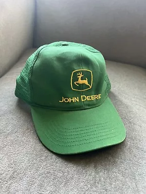 John Deere Trucker Hat / Cap Embroidered Logo • $16