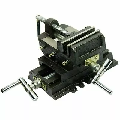 4  Cross Drill Press X-Y Clamp Machine Vise Metal Milling Slide 2 Way HD • $50.85