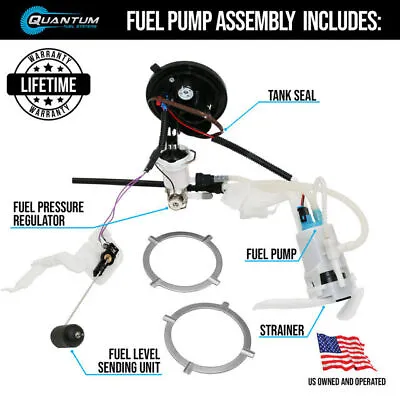 QFS Fuel Pump Assembly For Harley-Davidson Motorcycle / Scooter HFP-A243 • $265.99