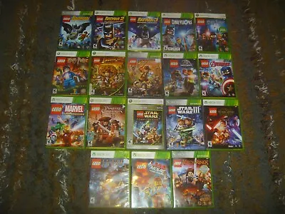Lego Games (Microsoft Xbox 360) Tested Works Great With Case • $6.95
