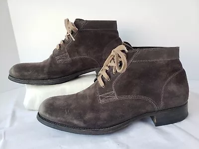 N.d.c. Made By Hand Men's Lace-Up Suede Boots EU 41 US 8.5 • $34.99