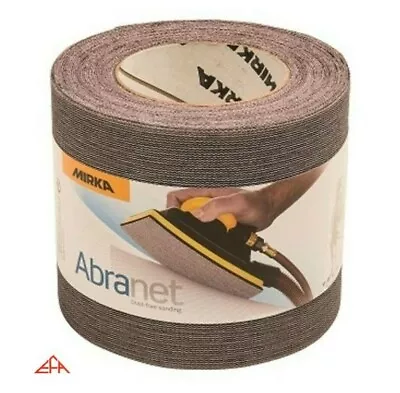 £8.95 • Buy Mirka Abranet 115mm Grip Roll - P80 - P320 - Available Lengths 1m/2.5m/5m/10m