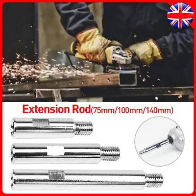 £7.99 • Buy 3X Angle Grinder Extension Rod Attachment M14 Adapter Rod Polishing Accessories