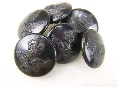 6 Vintage Bakelite RAF RAAF Uniform Buttons                                  286 • $29.95